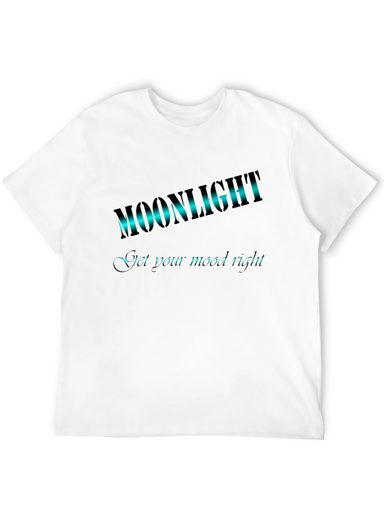 Moonlight Graphic T-Shirt - Black Tee