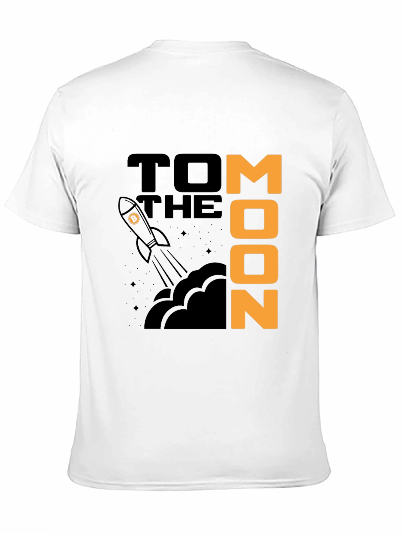 To The Moon T-Shirt - Bitcoin Rocket
