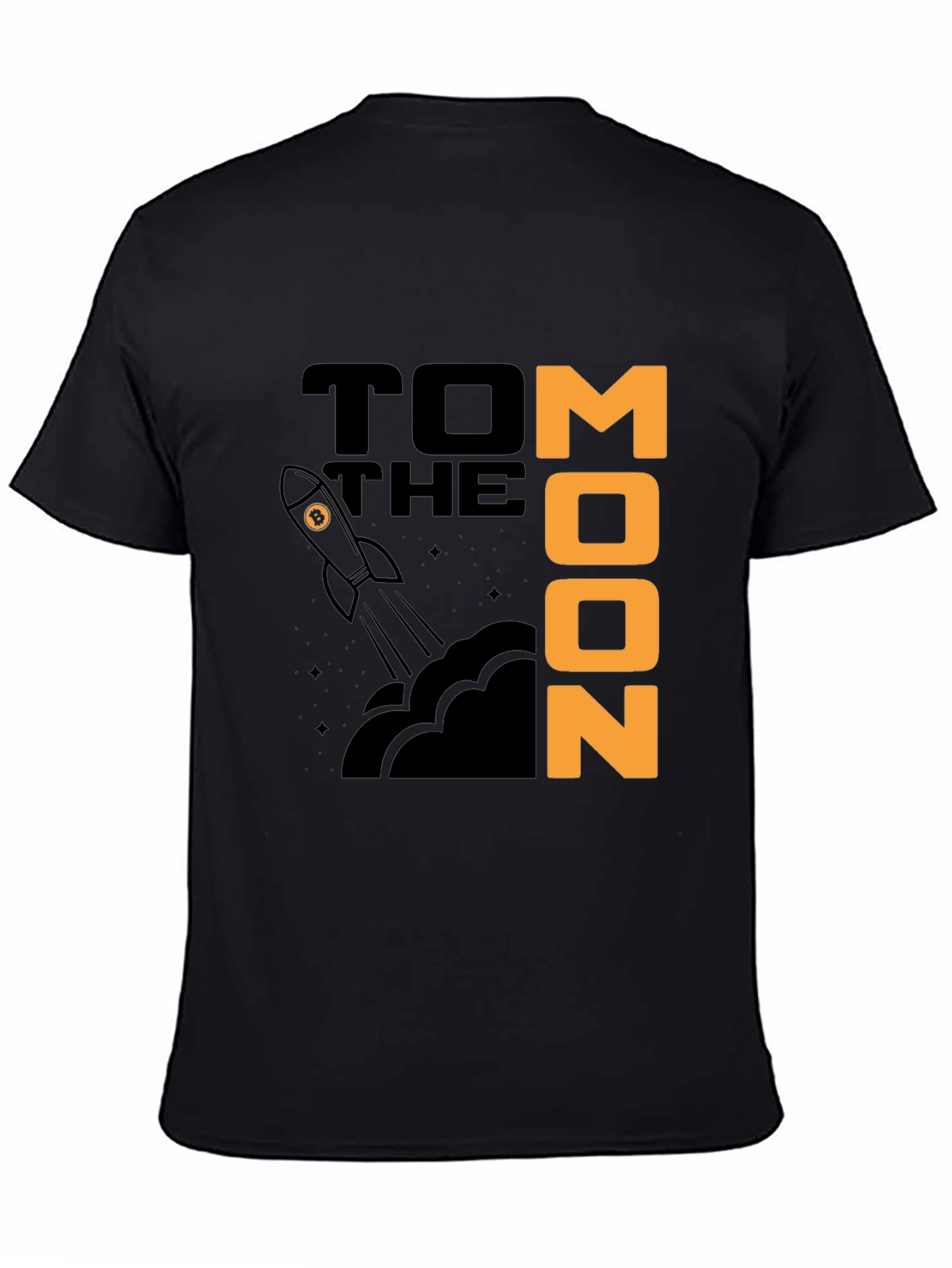 To The Moon T-Shirt - Bitcoin Rocket