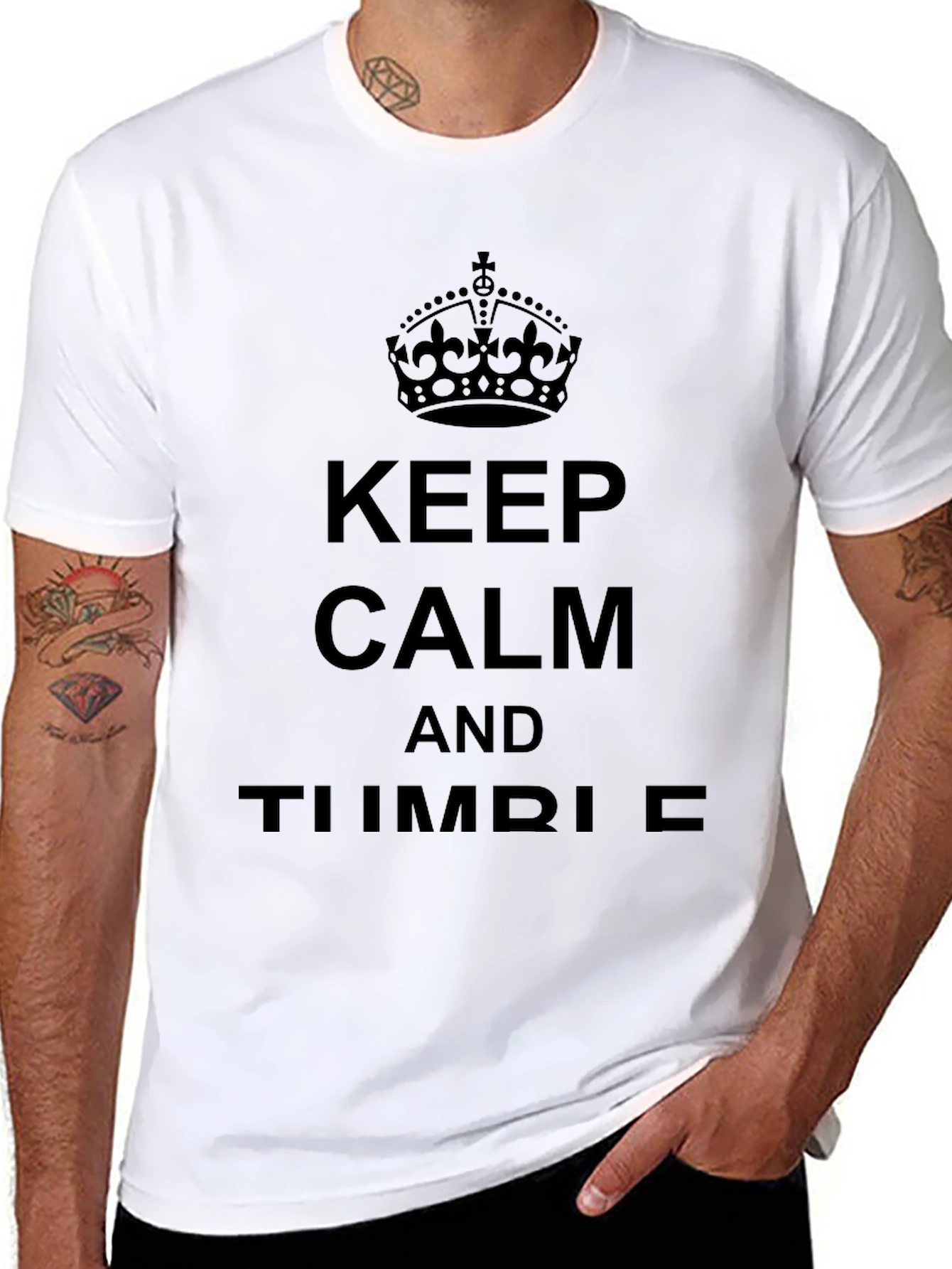 Keep Calm T-Shirt - Relax and Tumble Style