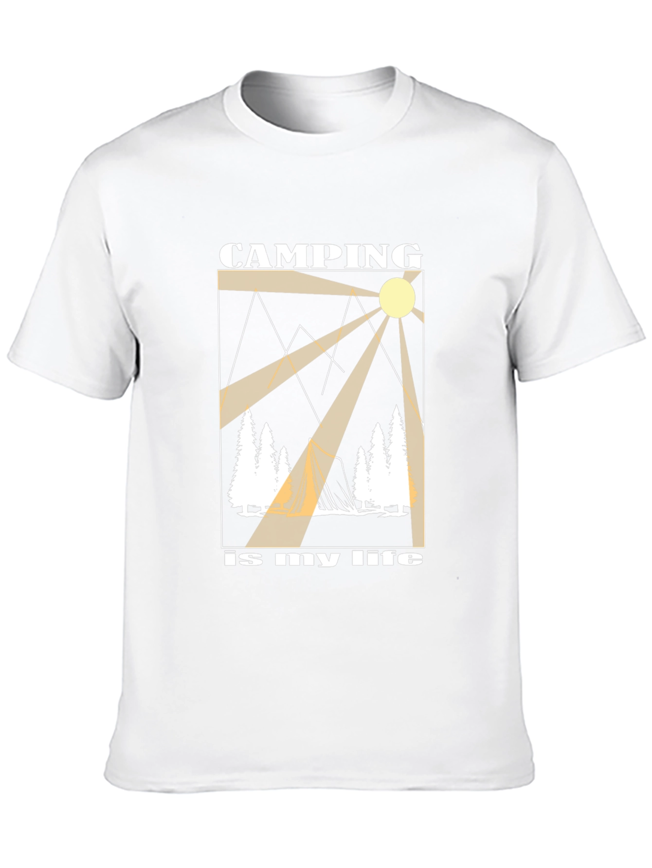 Camping Is My Life Graphic T-Shirt