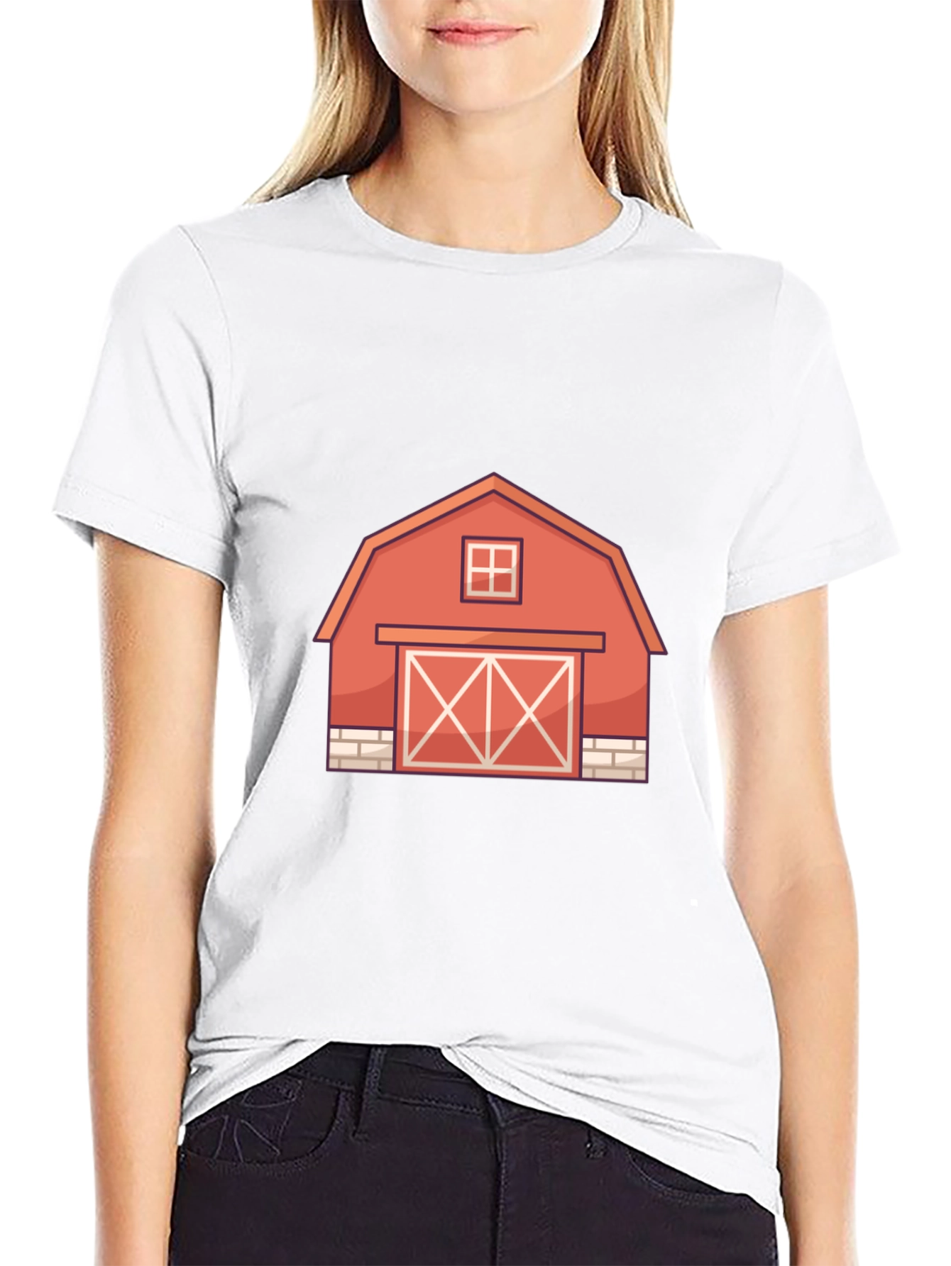 Barn Graphic Tee - Farmhouse Style T-Shirt