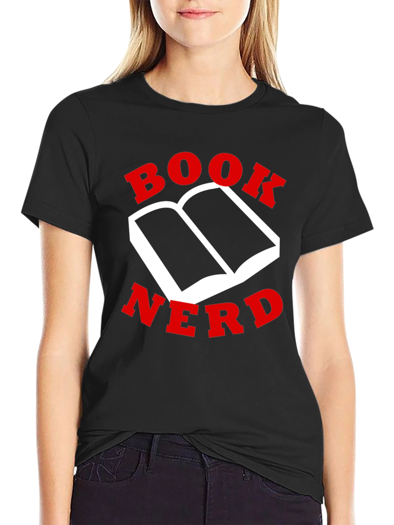Book Nerd Graphic Tee - Perfect for Readers!