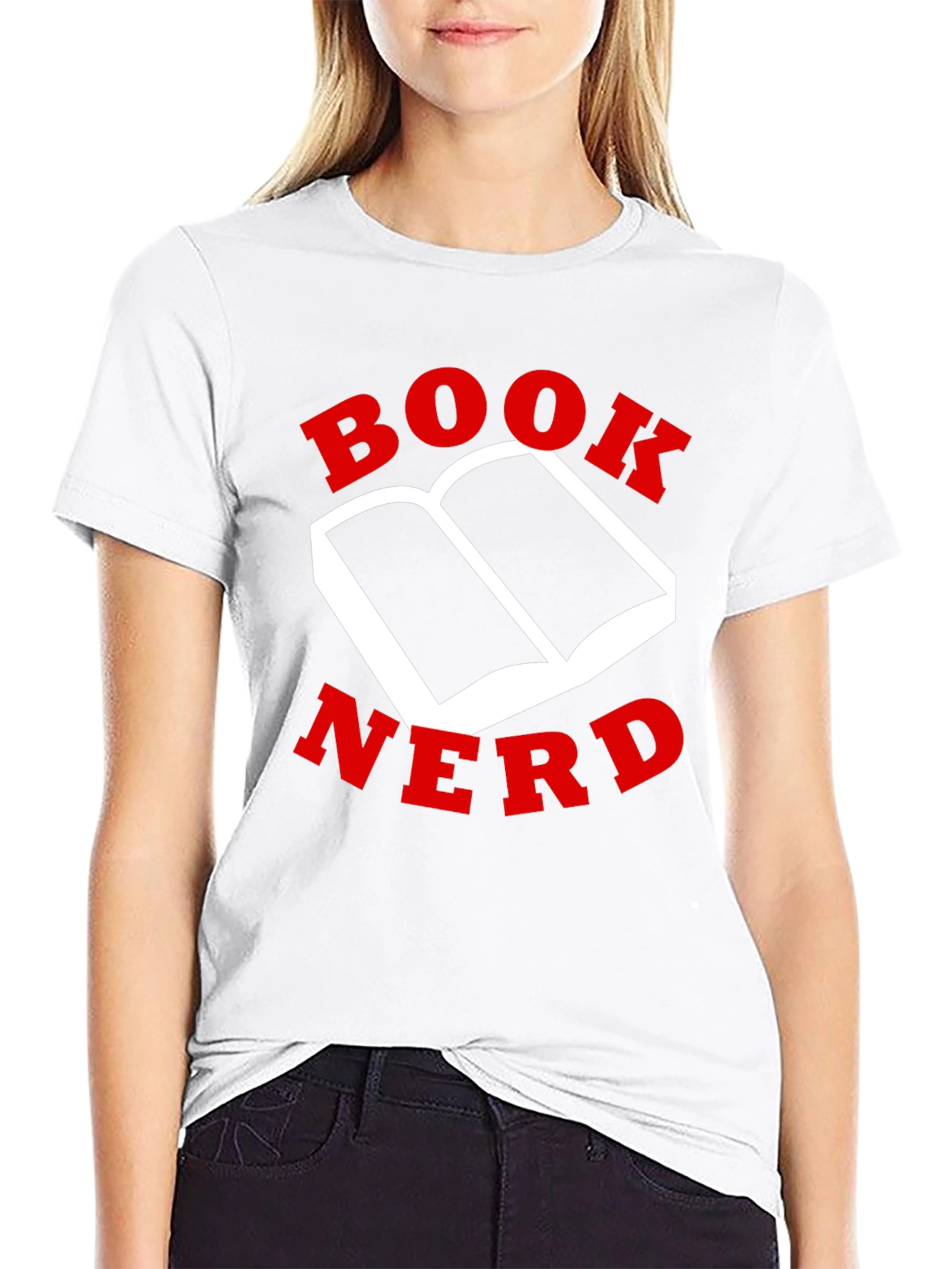 Book Nerd Graphic Tee - Perfect for Readers!