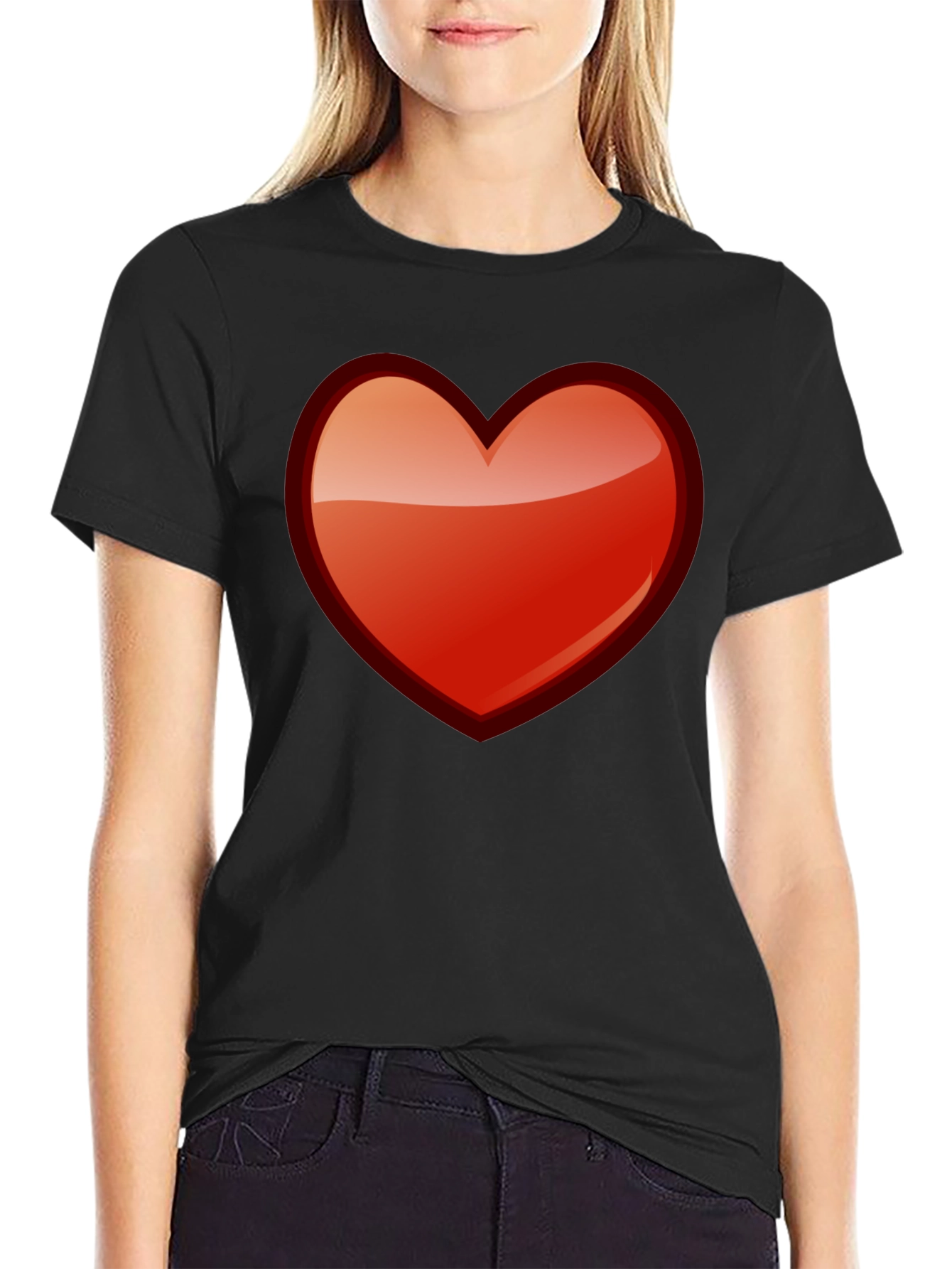 Heart Graphic T-Shirt - Bold & Stylish