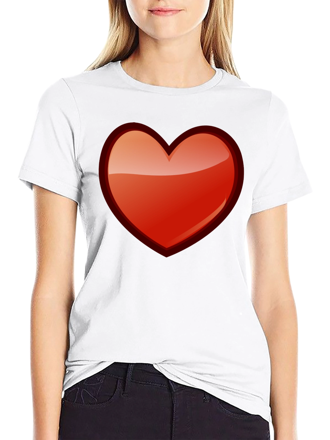 Heart Graphic T-Shirt - Bold & Stylish