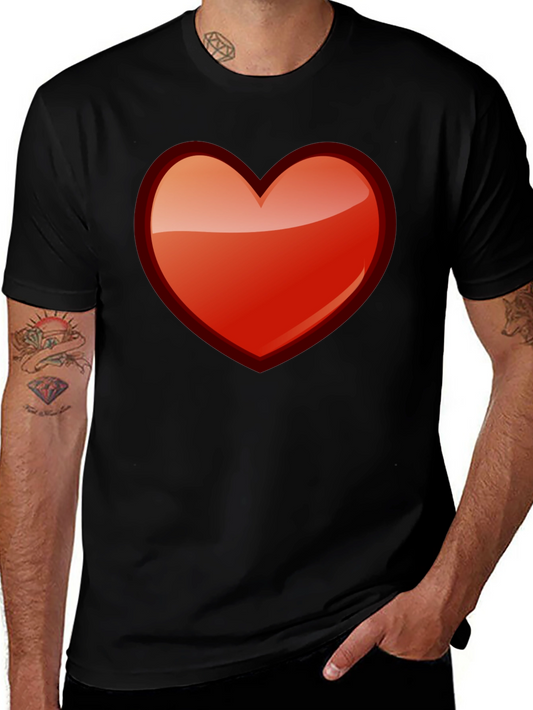 Heart Graphic T-Shirt - Bold & Stylish