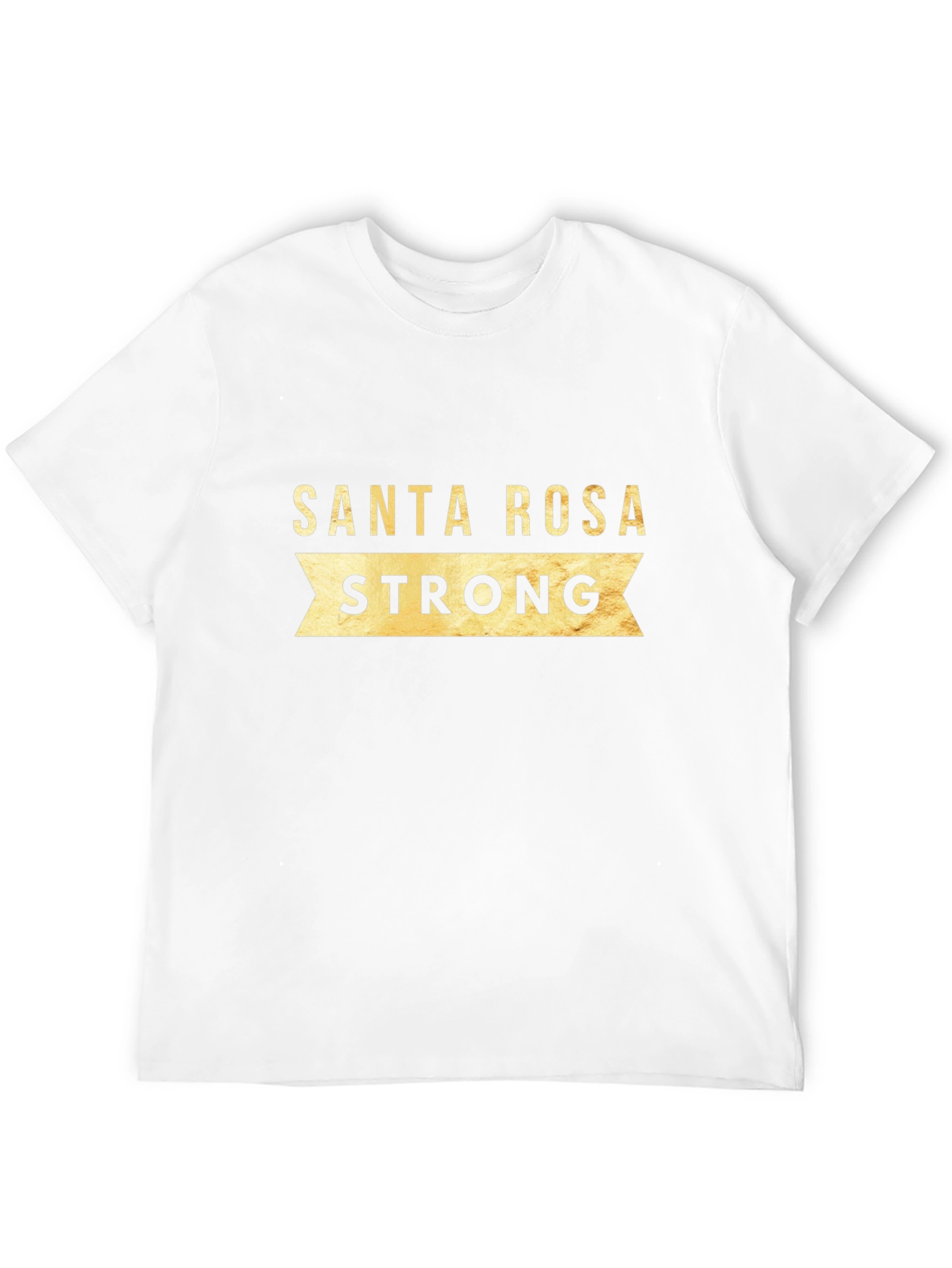Santa Rosa Strong Graphic Tee - Black