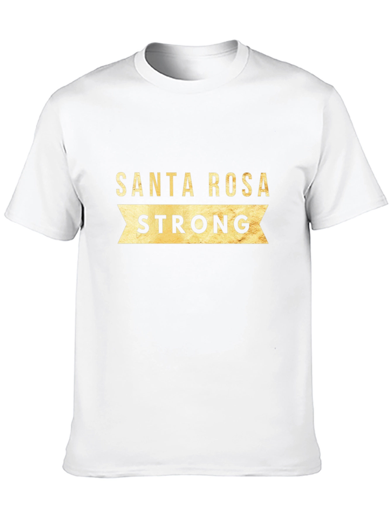 Santa Rosa Strong Graphic Tee - Black