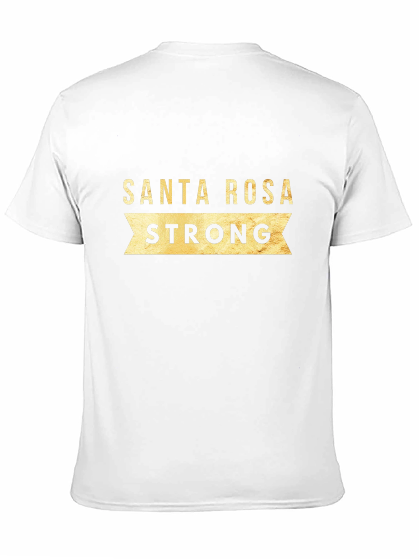 Santa Rosa Strong Graphic Tee - Black