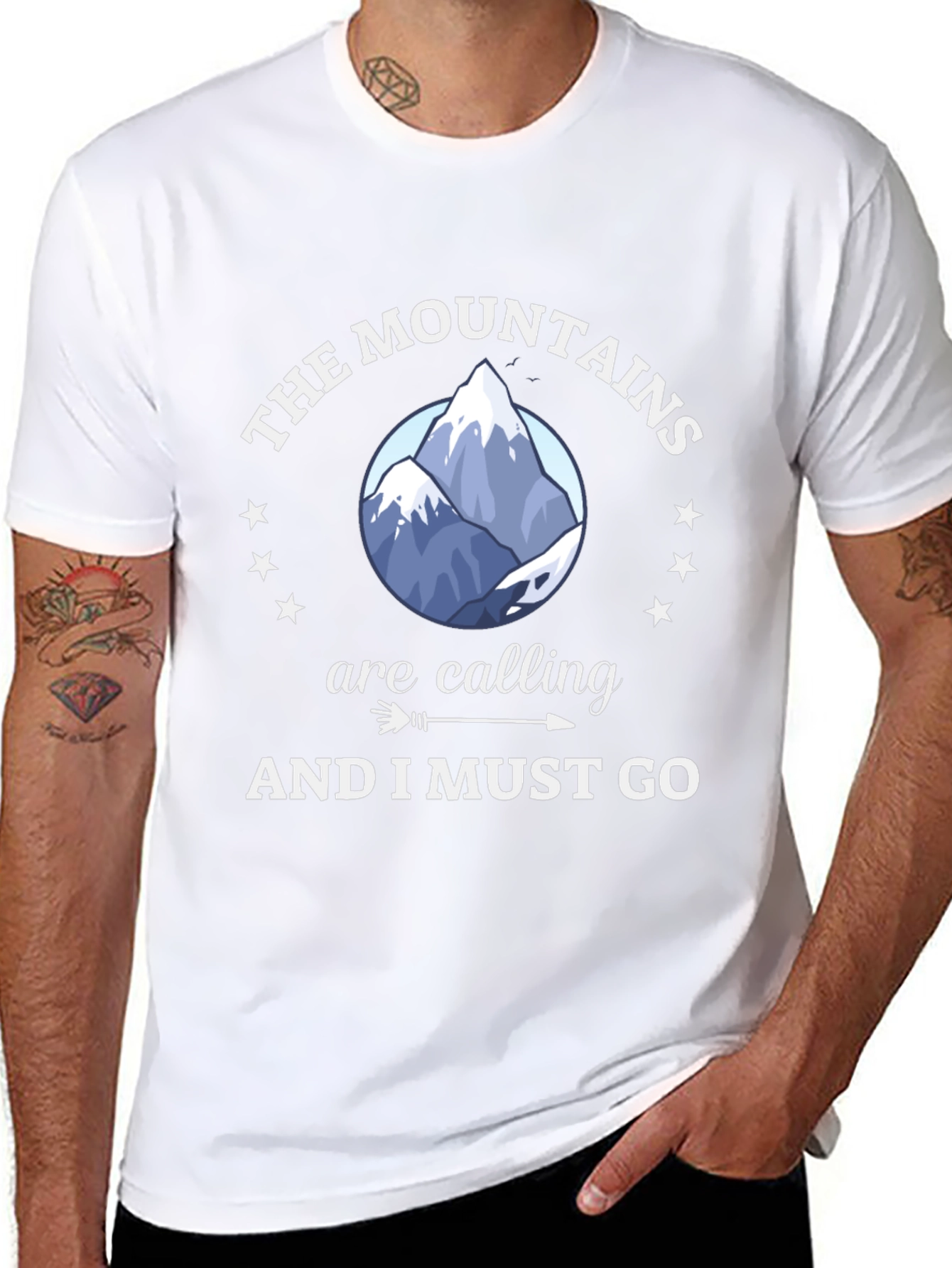 Mountains Are Calling Tee - Adventure Ready