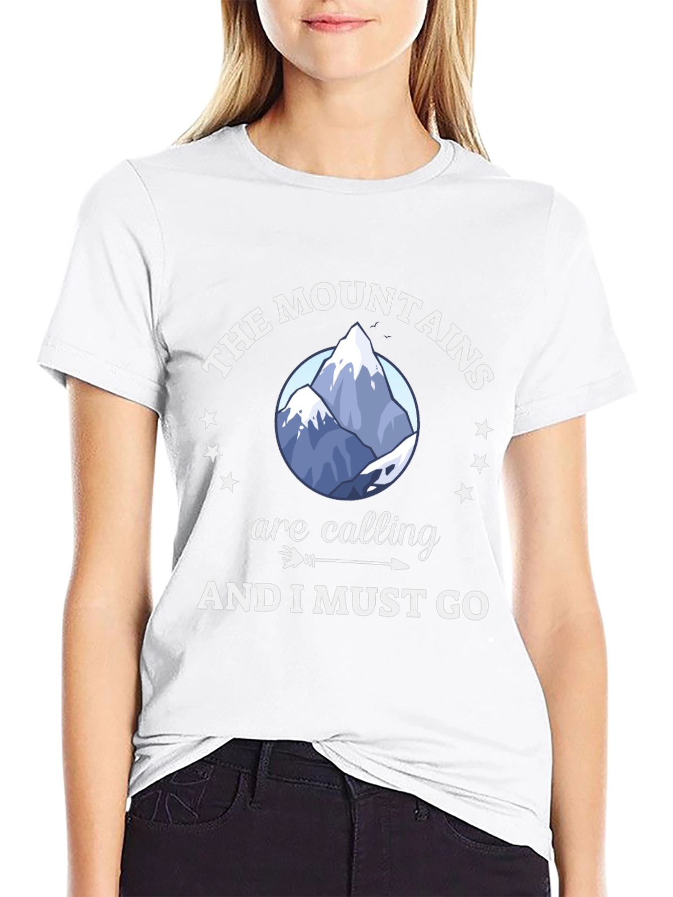 Mountains Are Calling Tee - Adventure Ready