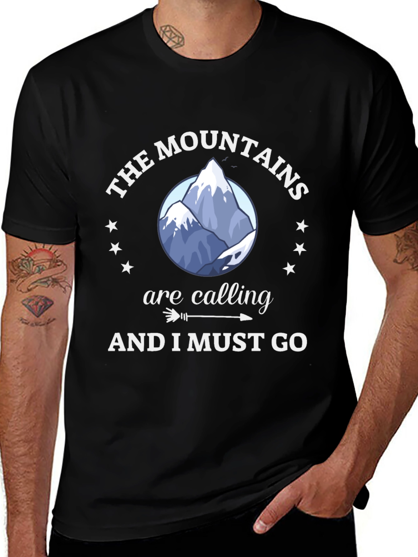 Mountains Are Calling Tee - Adventure Ready