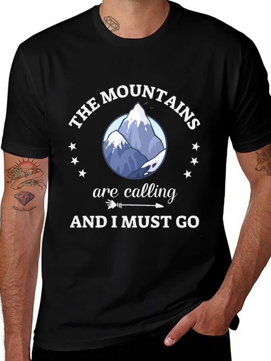 Mountains Are Calling Tee - Adventure Ready