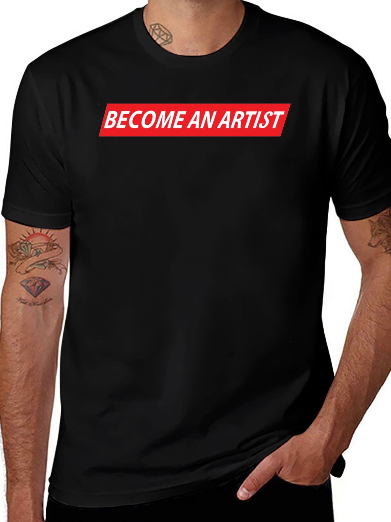 Become an Artist Graphic T-Shirt - Statement Tee