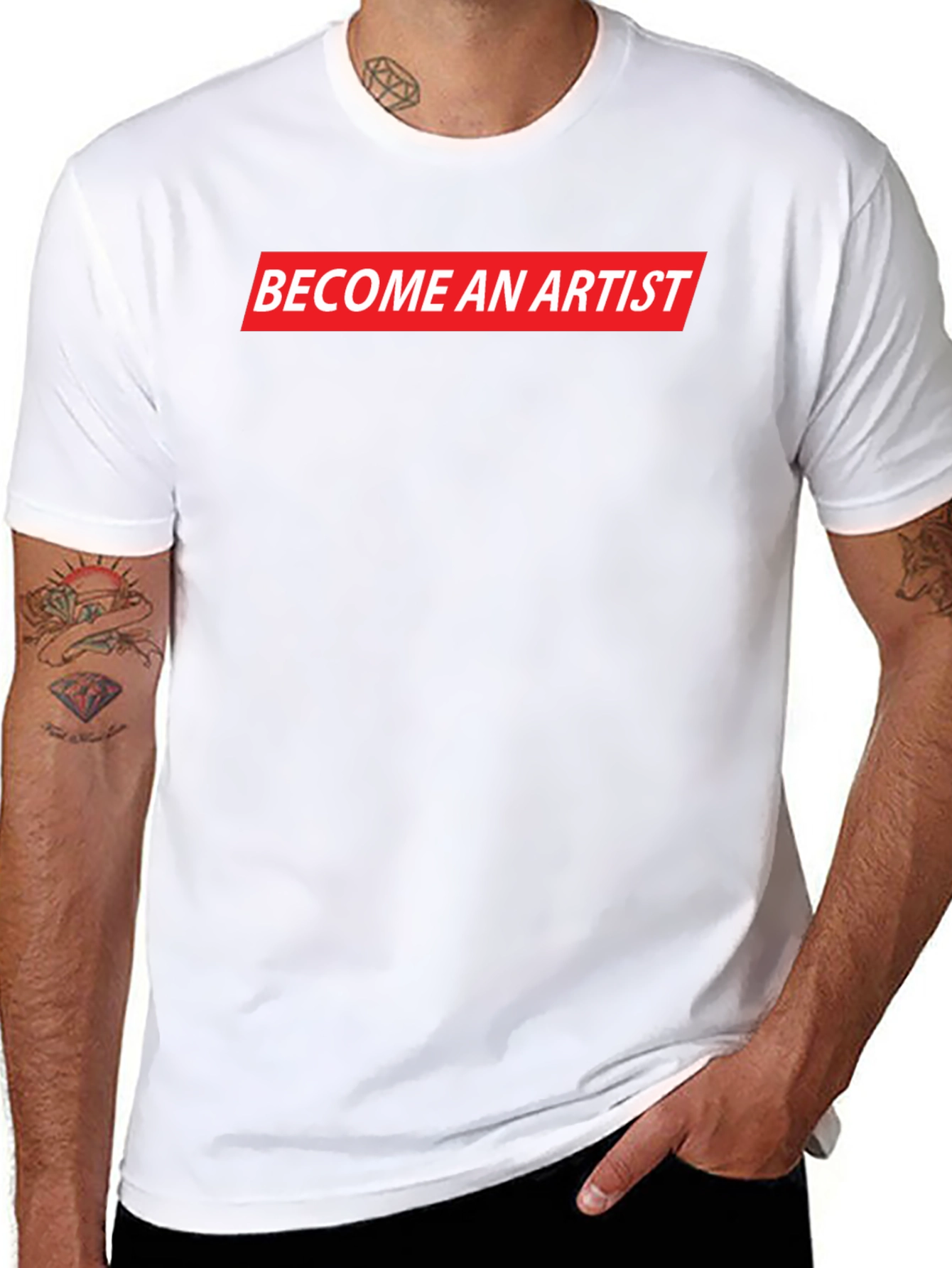 Become an Artist Graphic T-Shirt - Statement Tee