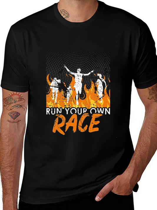Run Your Own Race Graphic T-Shirt