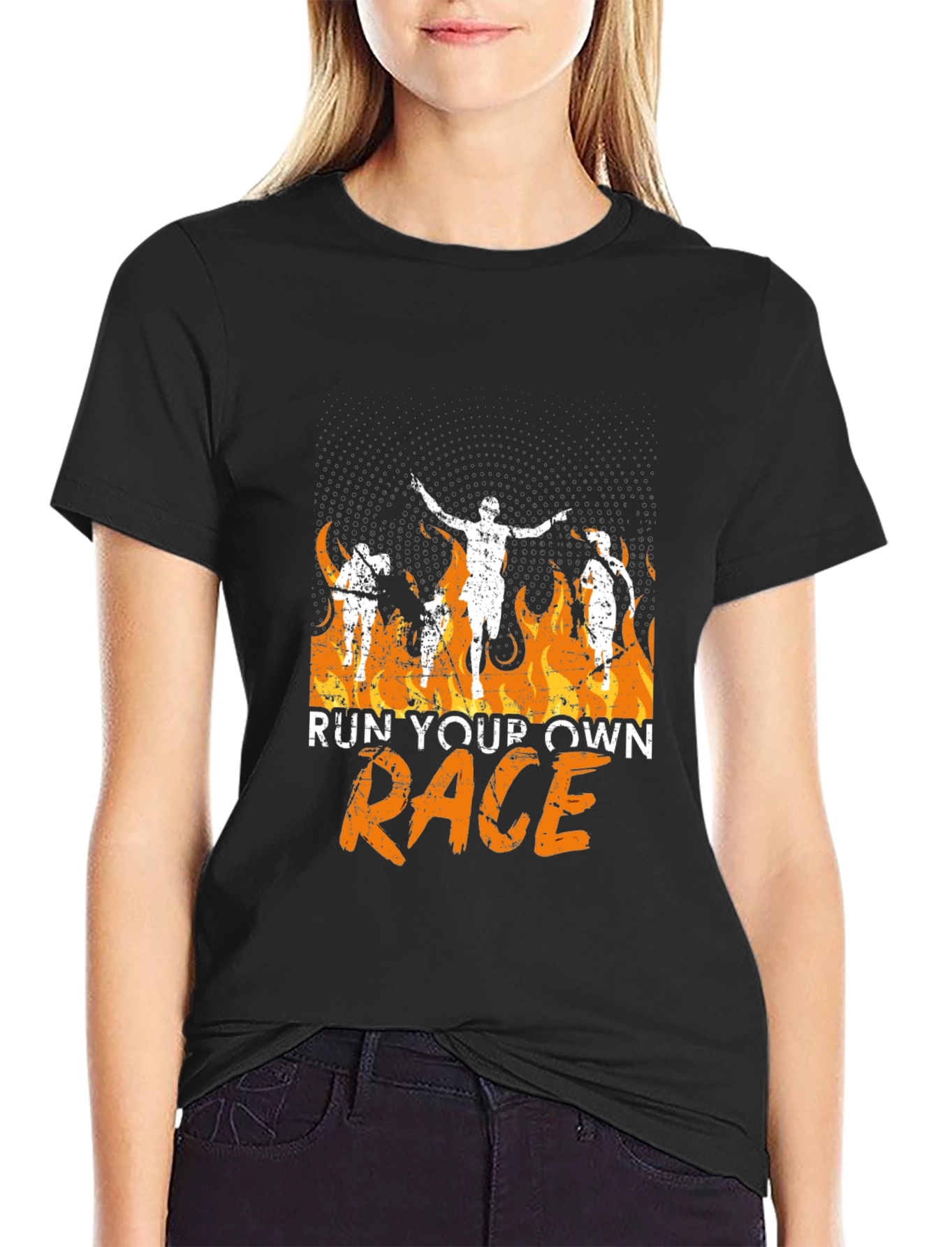 Run Your Own Race Graphic T-Shirt