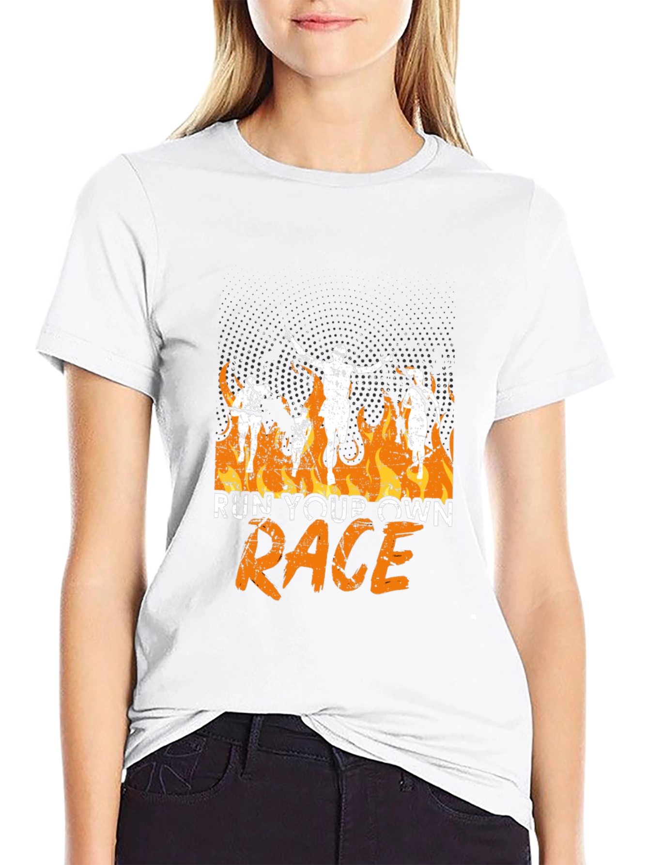Run Your Own Race Graphic T-Shirt