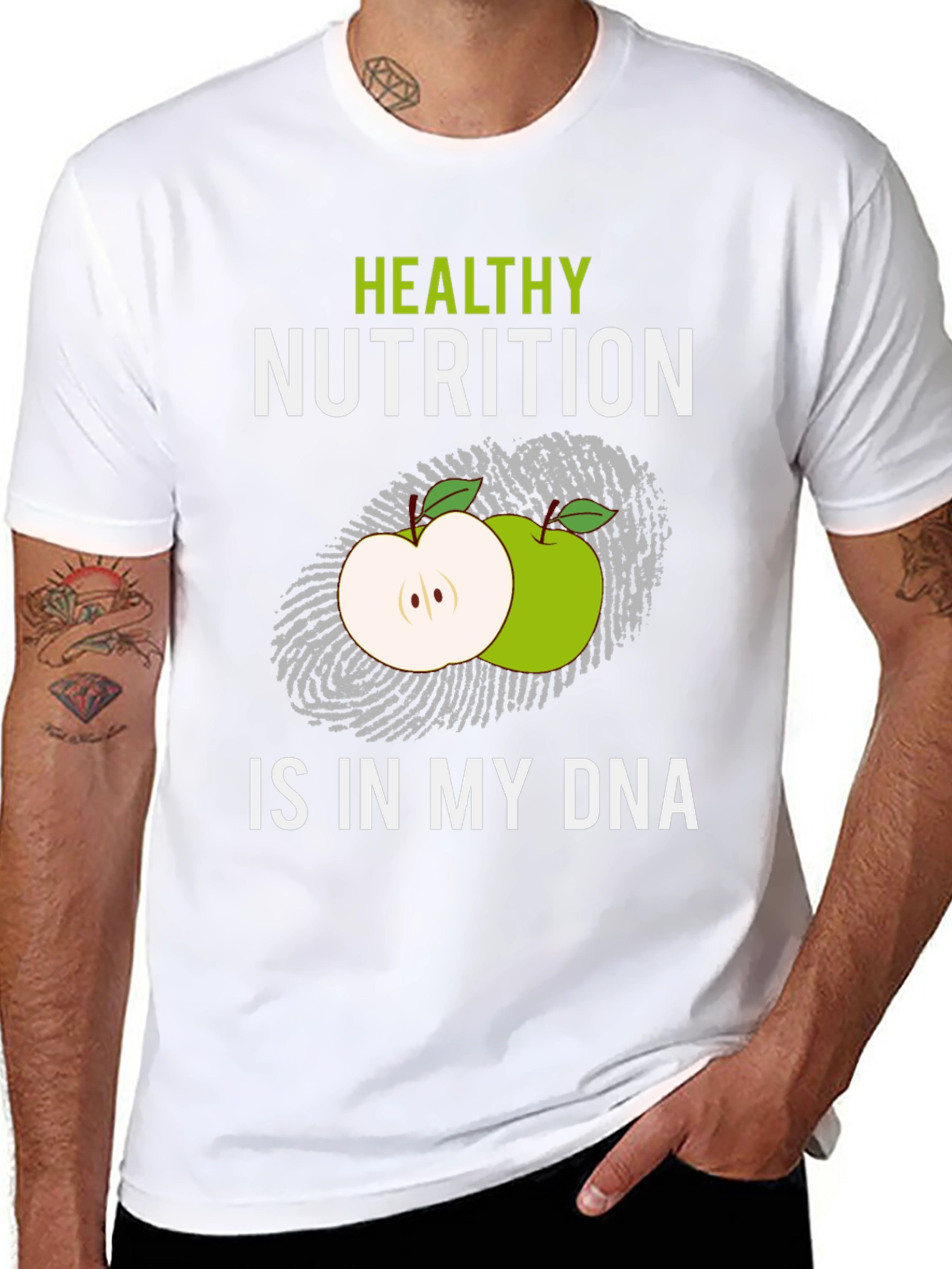 Healthy Nutrition DNA T-Shirt
