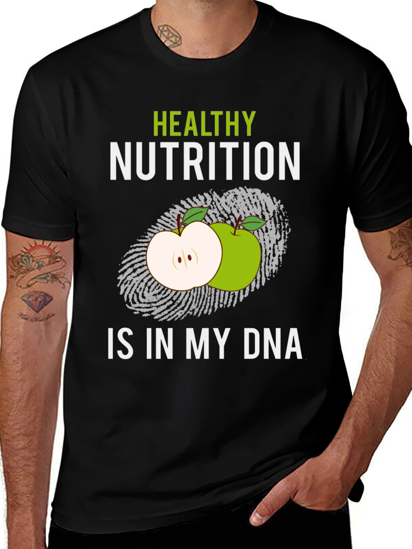 Healthy Nutrition DNA T-Shirt