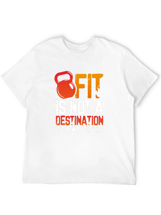 Fitness Motivation T-Shirt - Way of Life Design