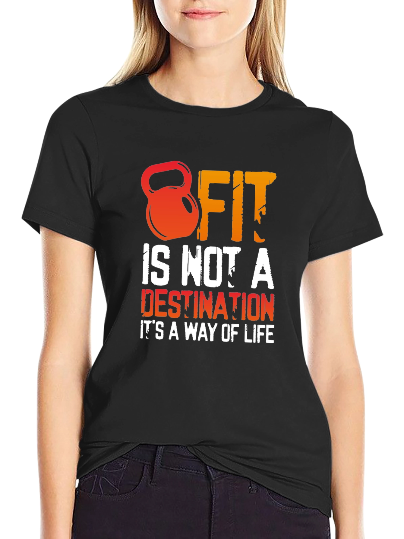 Fitness Motivation T-Shirt - Way of Life Design