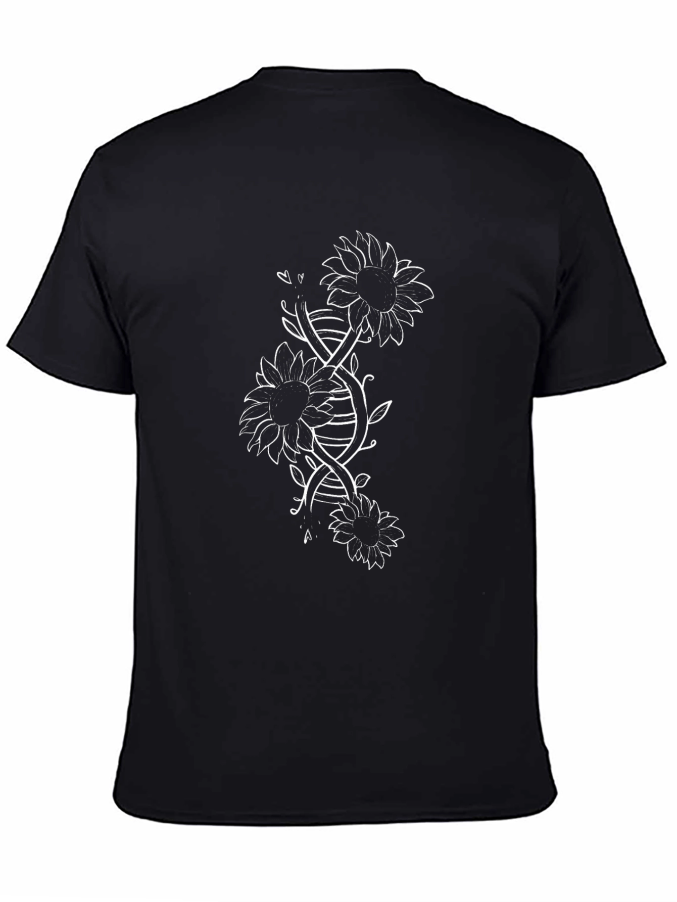 Sunflower DNA Graphic T-Shirt - Black
