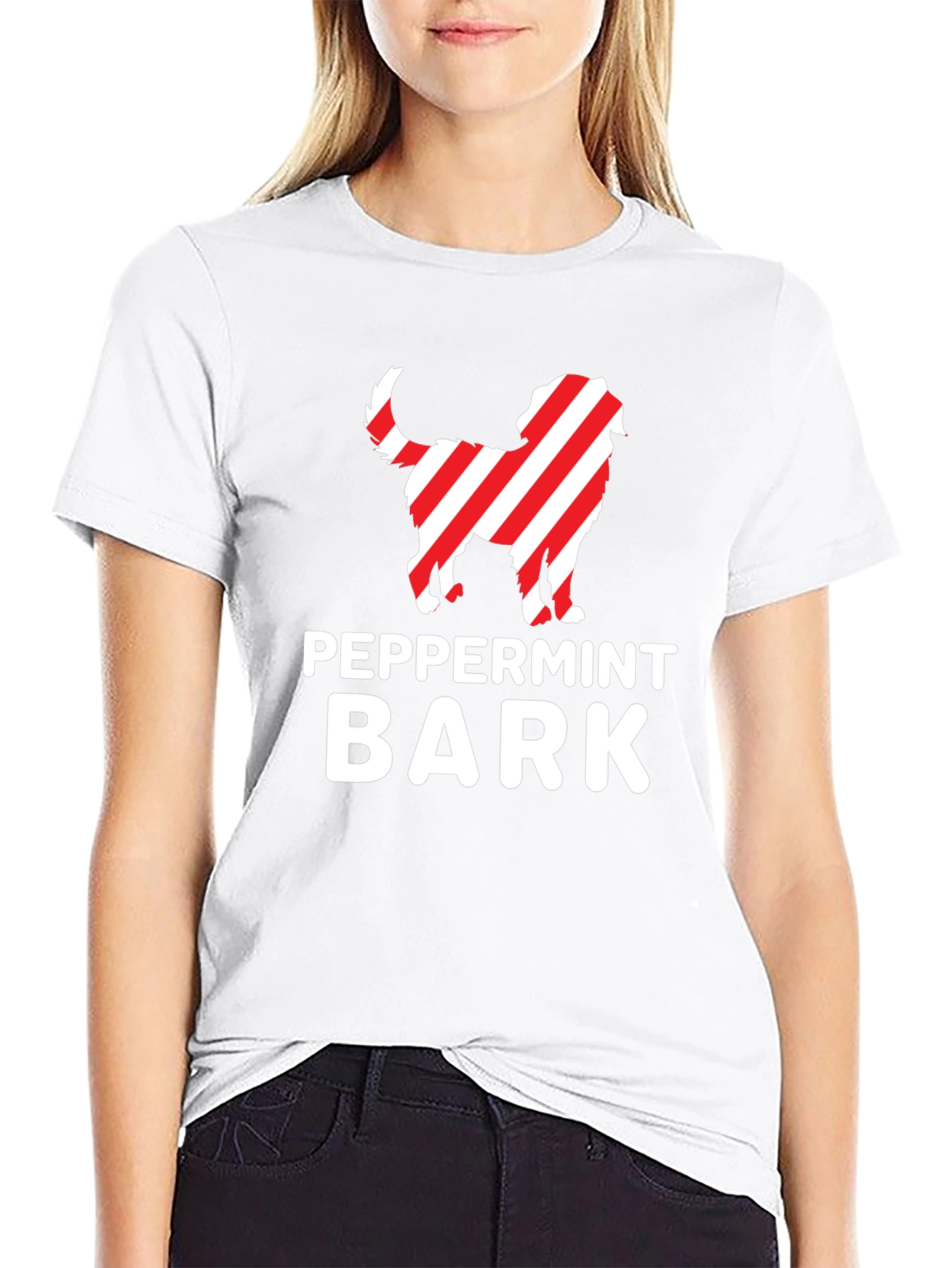Peppermint Bark Dog Lover T-Shirt