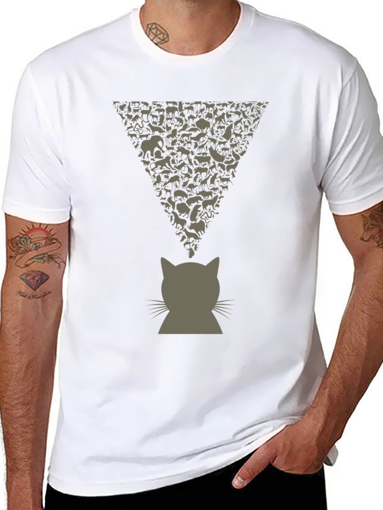 Animal Dreams Cat T-Shirt