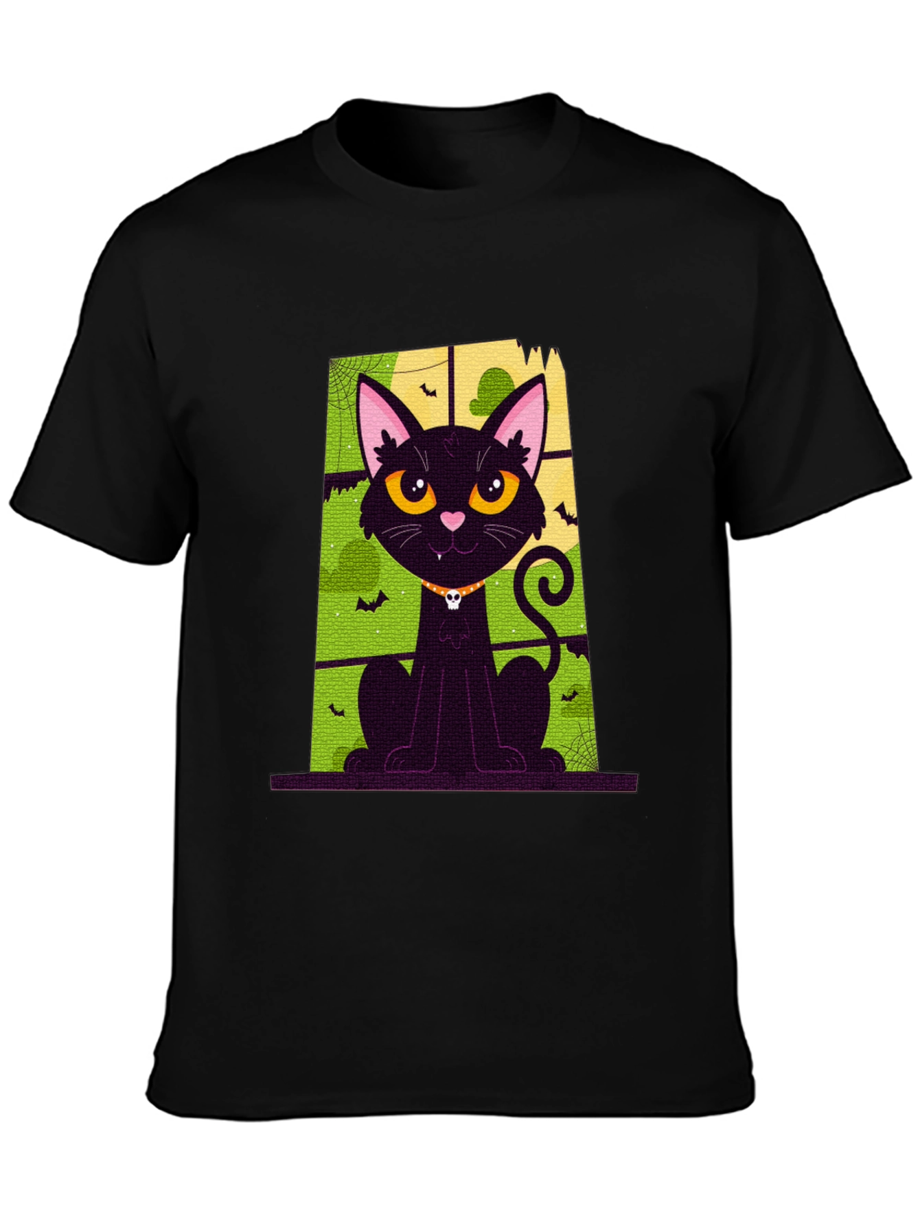 Halloween Cat T-Shirt - Spooky Season Apparel
