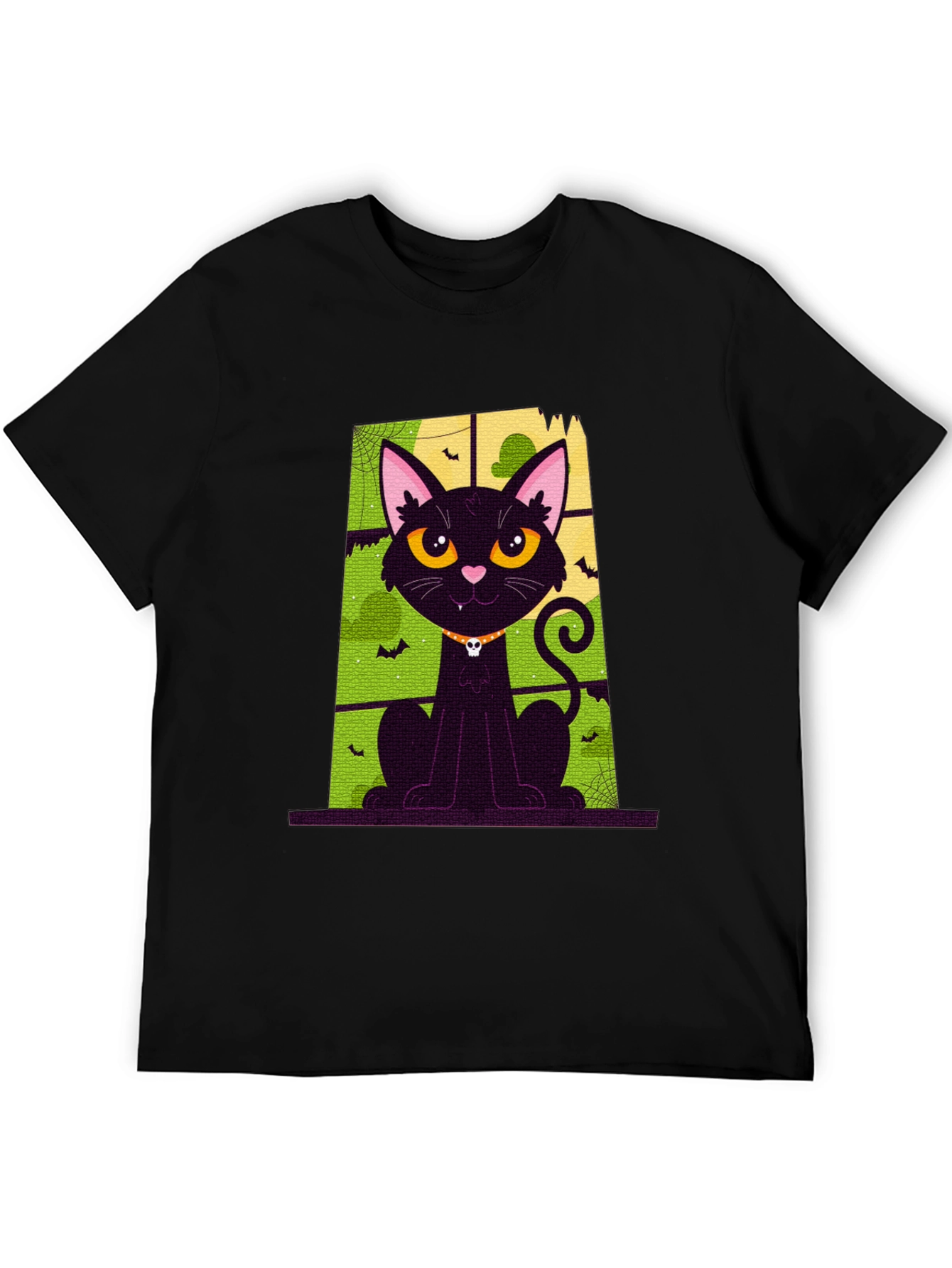 Halloween Cat T-Shirt - Spooky Season Apparel
