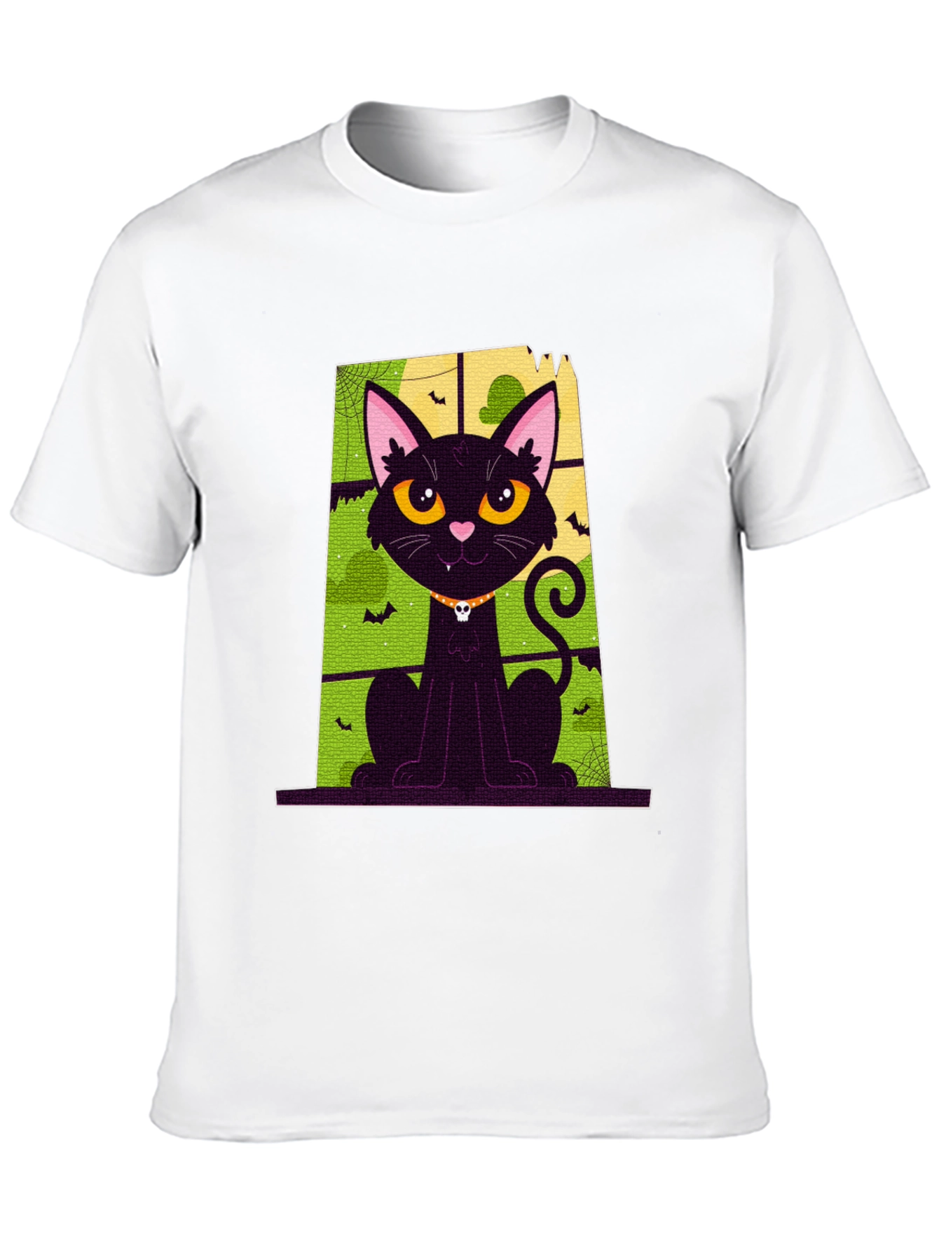 Halloween Cat T-Shirt - Spooky Season Apparel