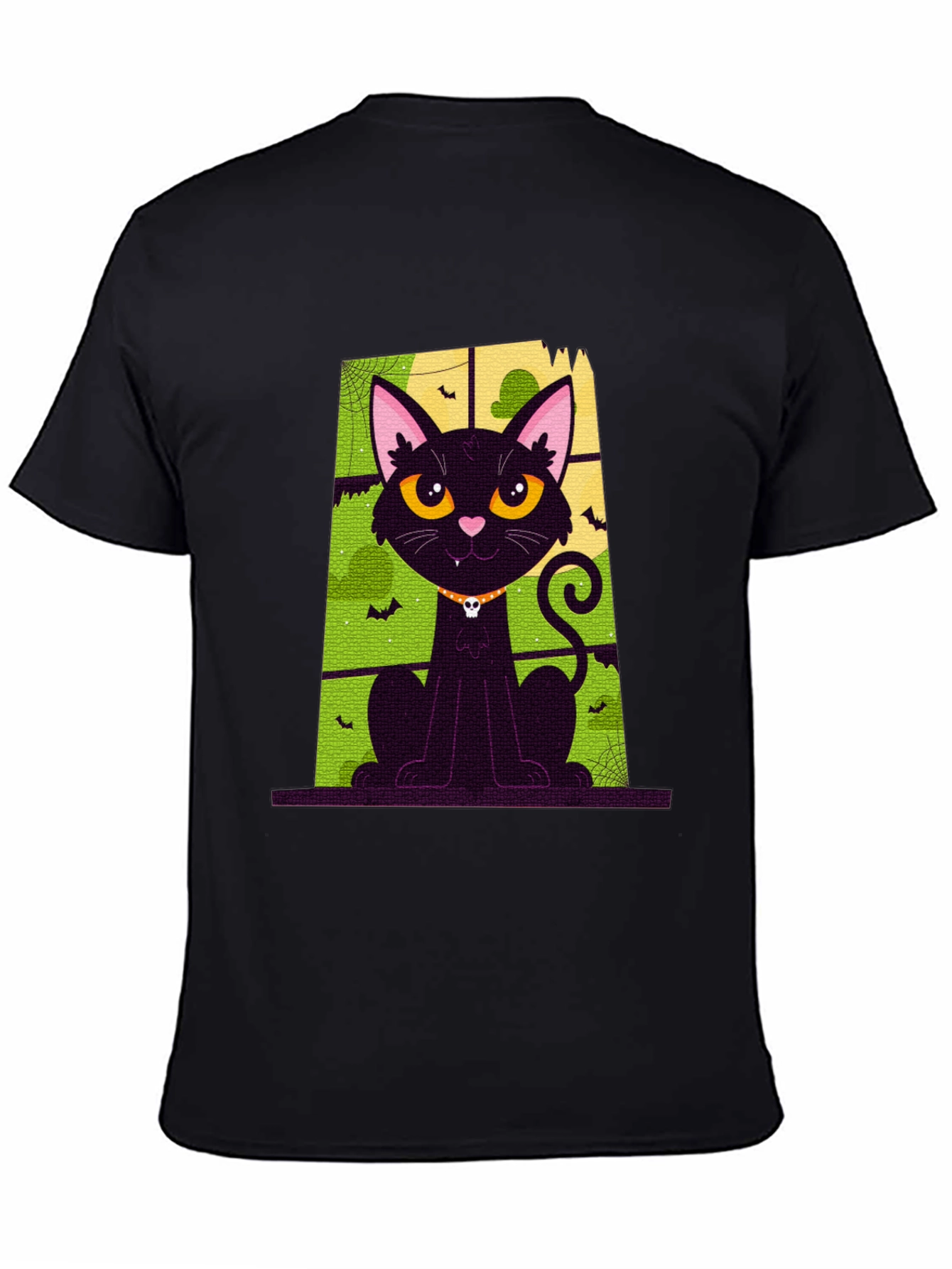 Halloween Cat T-Shirt - Spooky Season Apparel