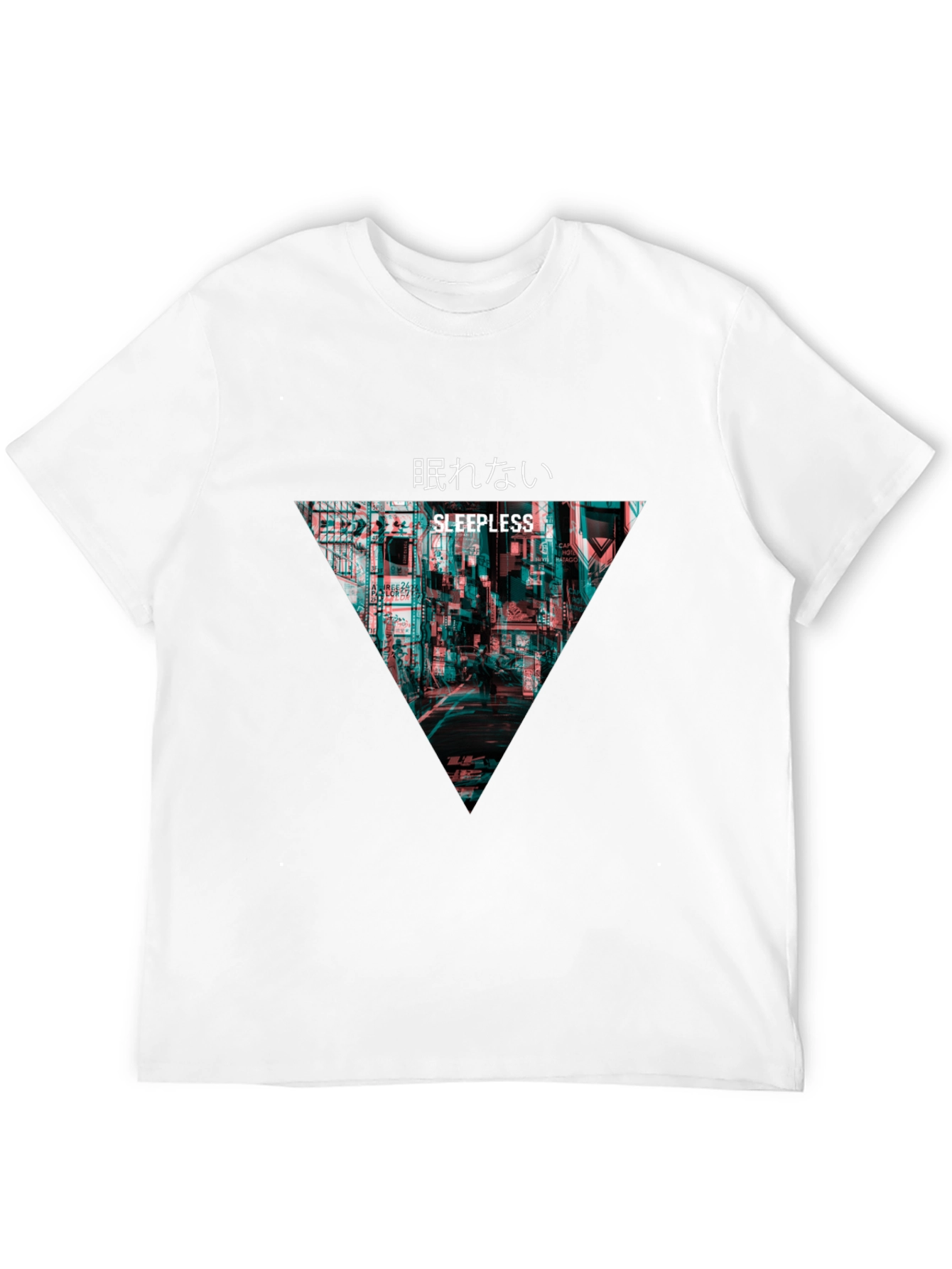 Sleepless Tokyo Graphic T-Shirt - Black