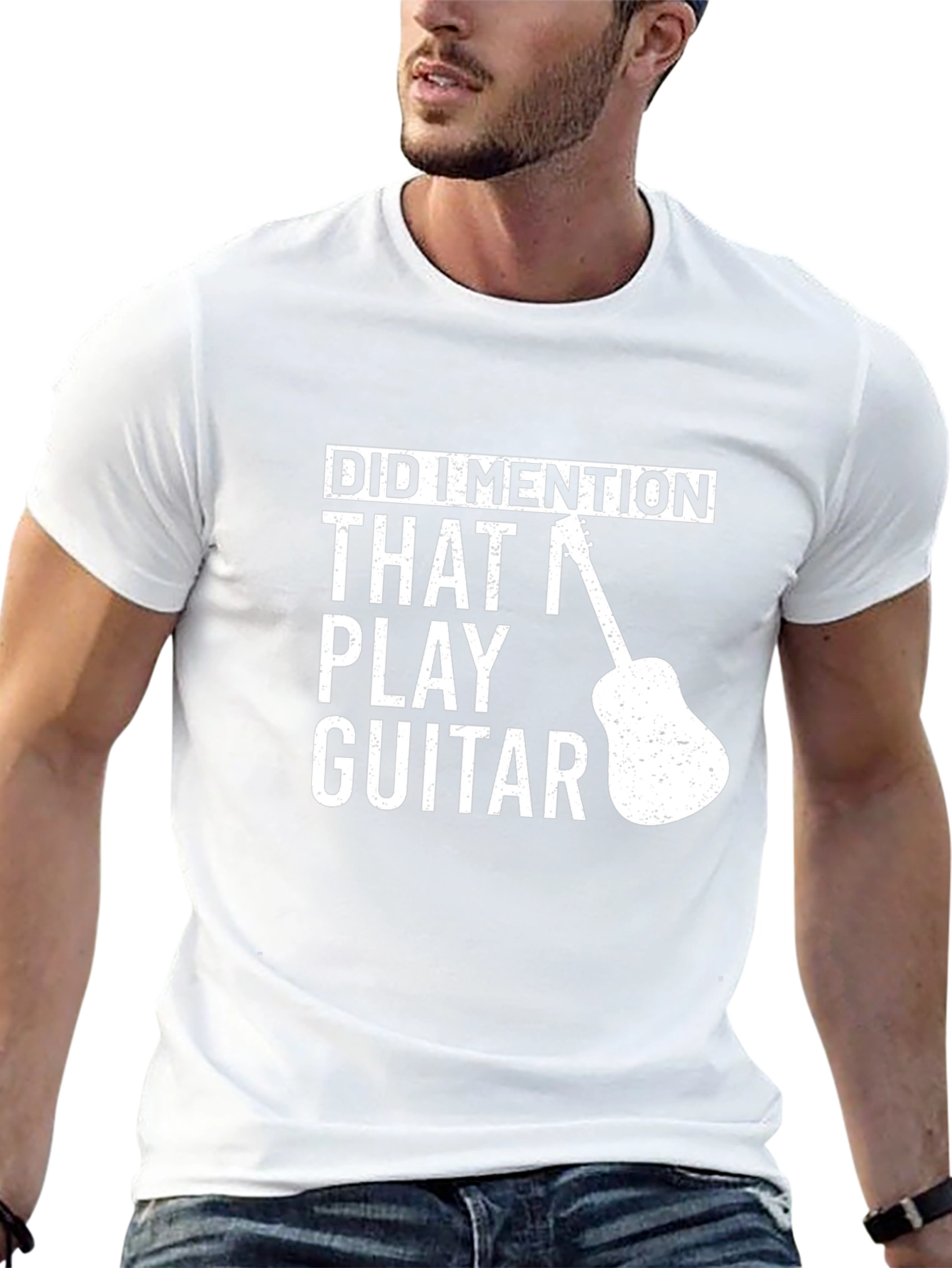 Funny Guitar Player T-Shirt - Did I Mention?