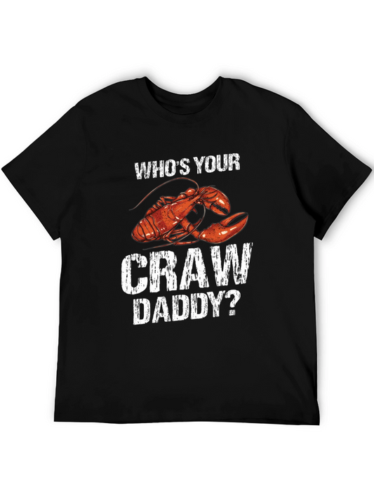 Craw Daddy Graphic Tee - Funny Lobster T-Shirt