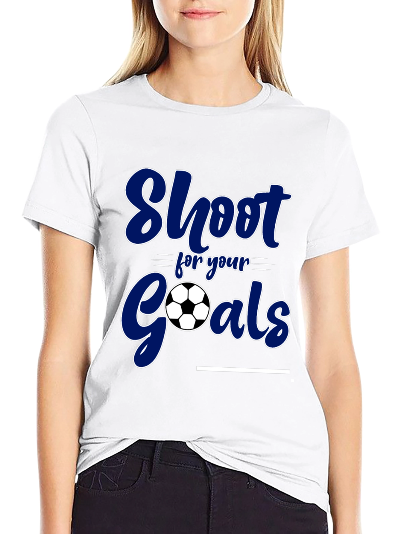 Shoot for your Goals Soccer T-Shirt