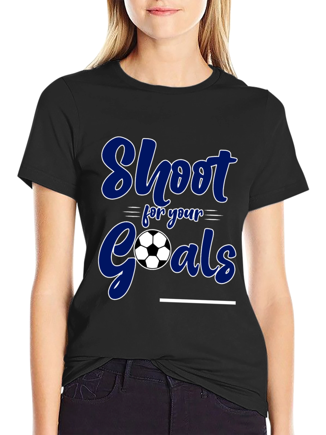 Shoot for your Goals Soccer T-Shirt