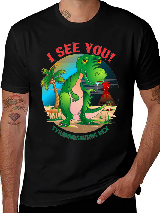 I See You Tyrannosaurus Rex Graphic T-Shirt