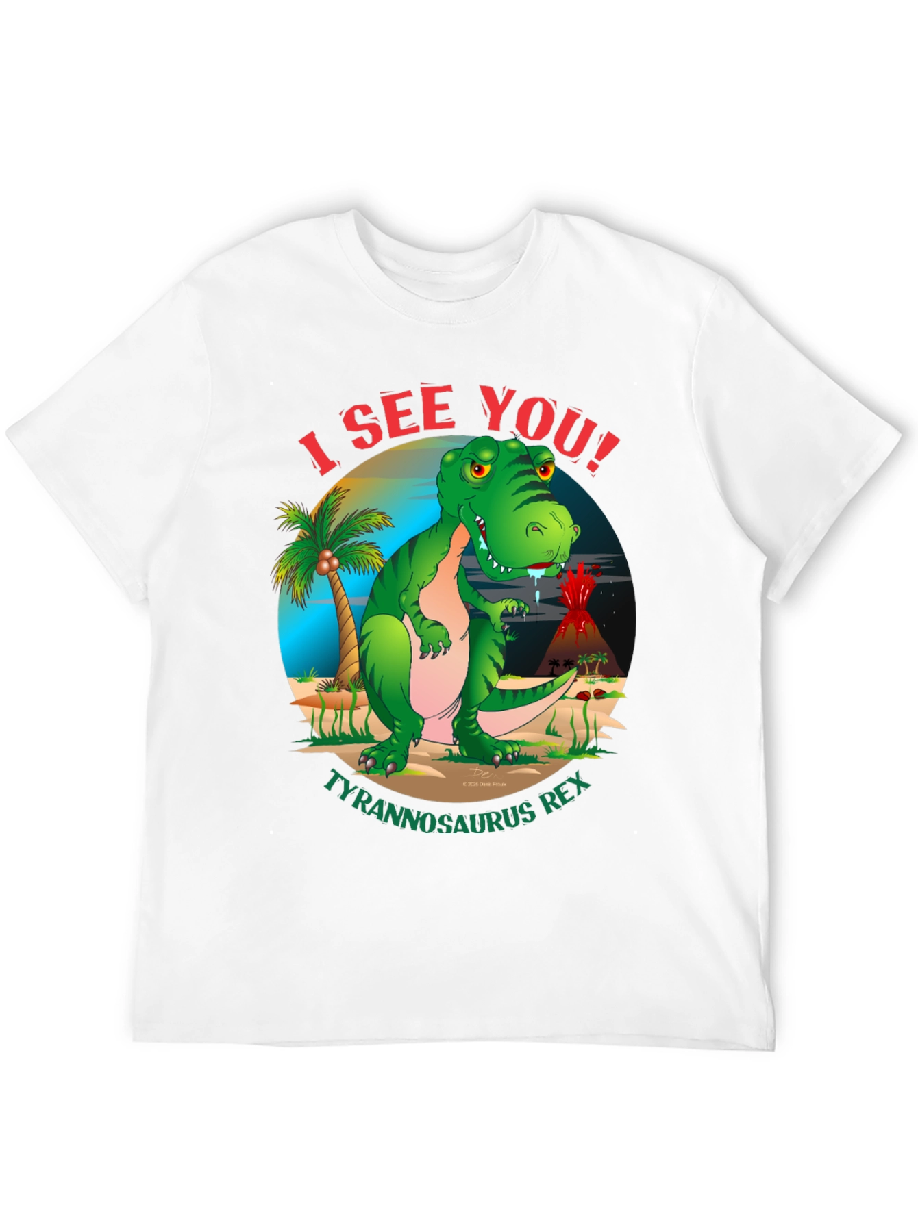 I See You Tyrannosaurus Rex Graphic T-Shirt