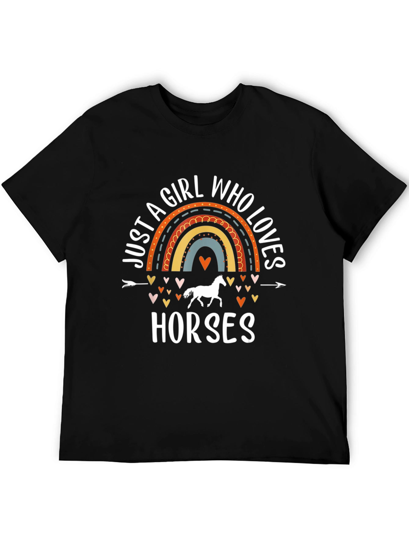 Just a Girl Who Loves Horses T-Shirt
