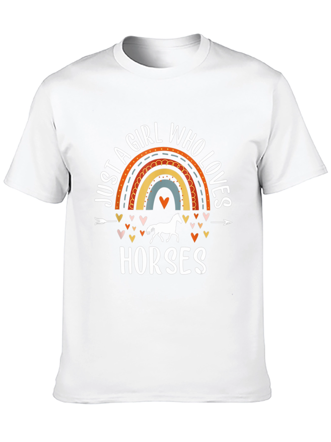 Just a Girl Who Loves Horses T-Shirt