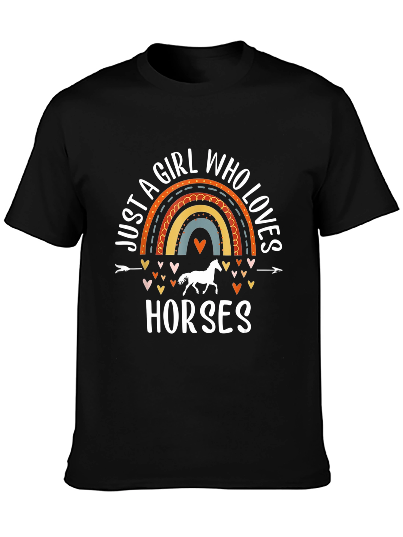 Just a Girl Who Loves Horses T-Shirt