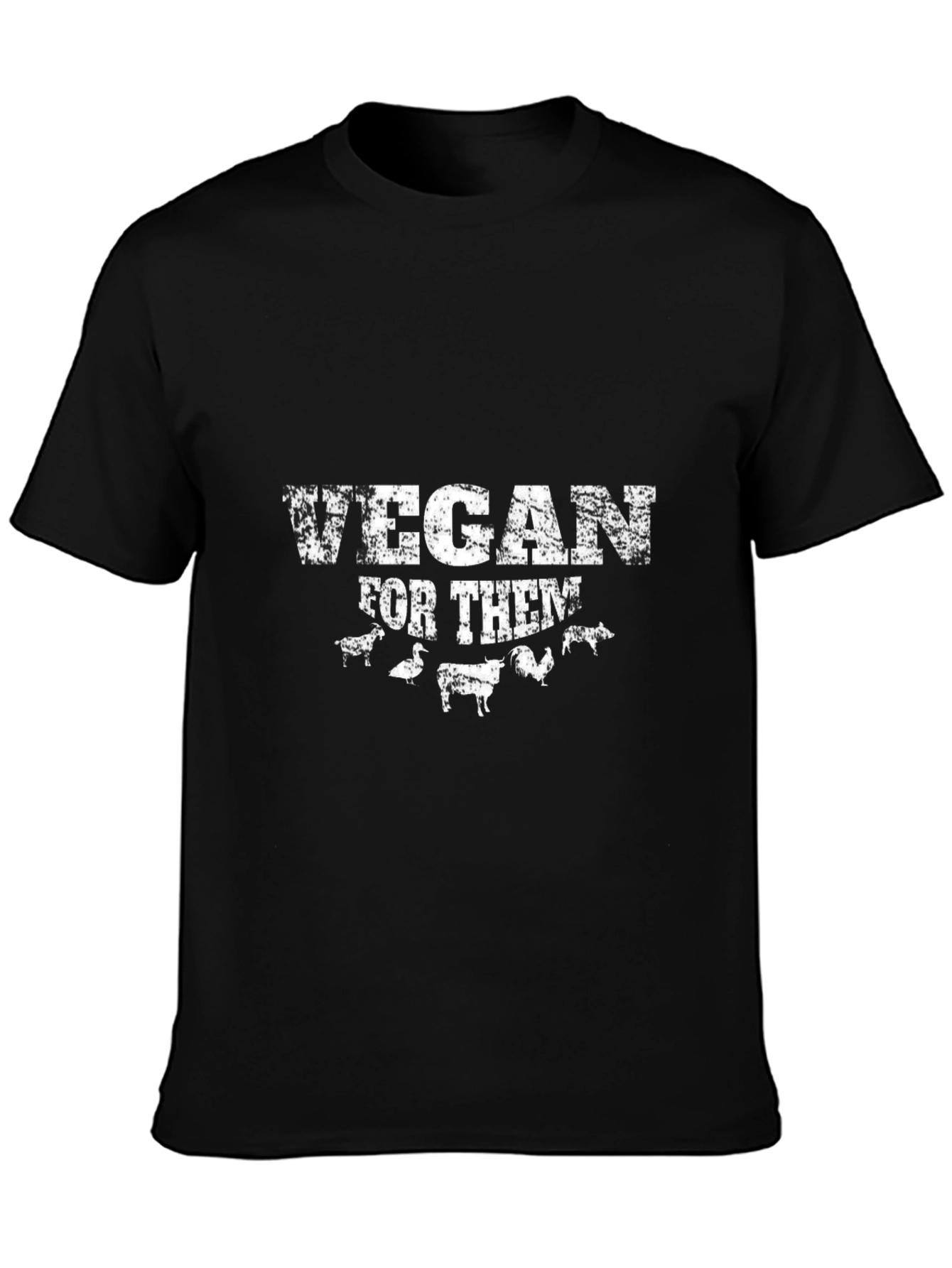 Vegan For Them T-Shirt - Animal Rights Tee