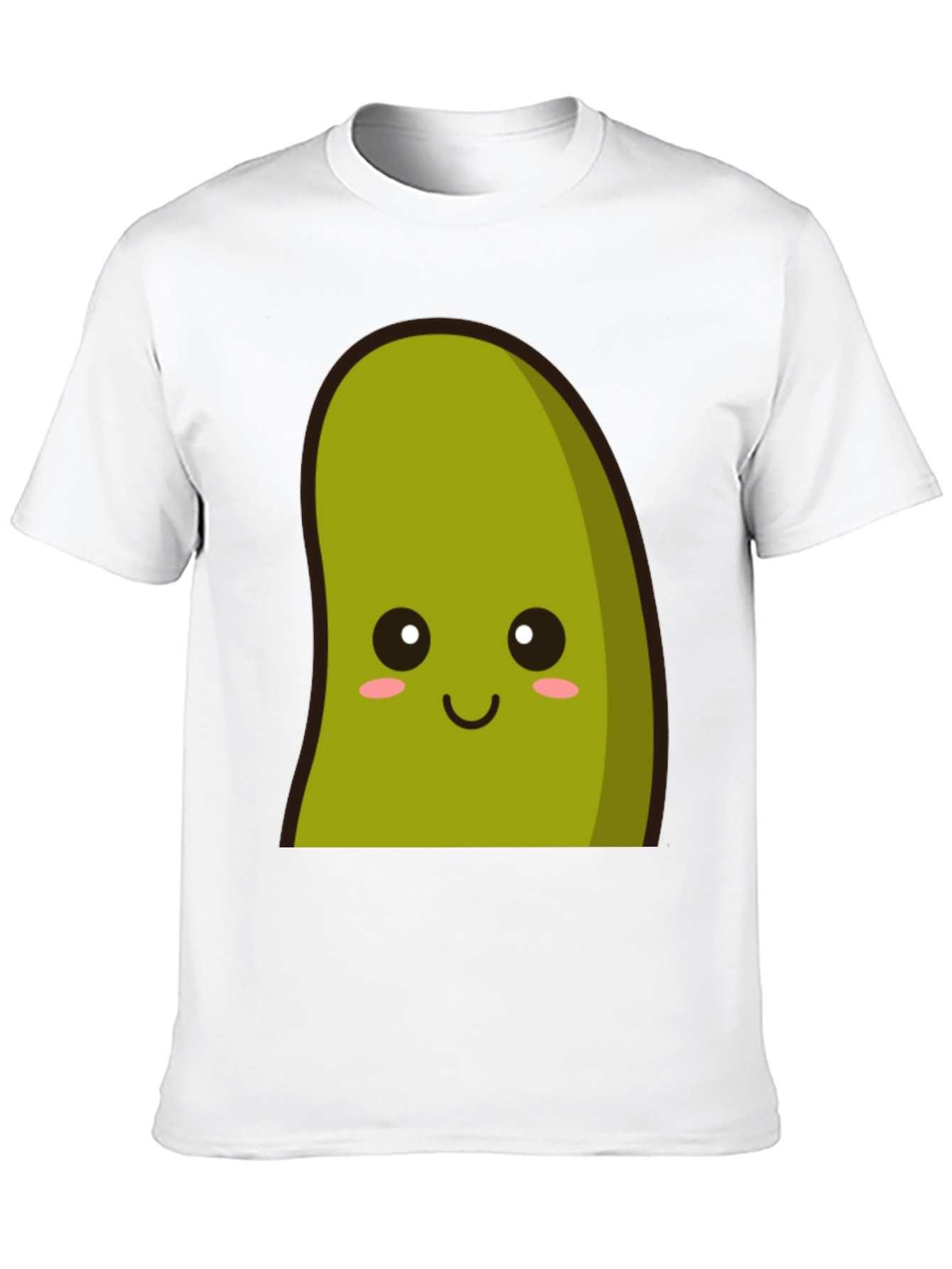 Kawaii Avocado Graphic Tee - Unisex Soft Cotton Blend