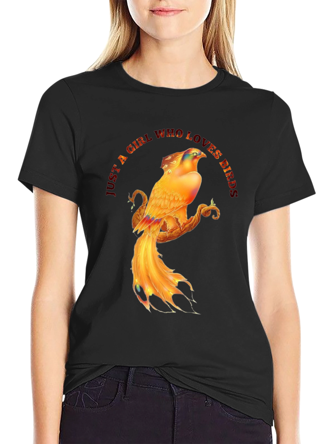 Bird Lover T-Shirt - Phoenix Design