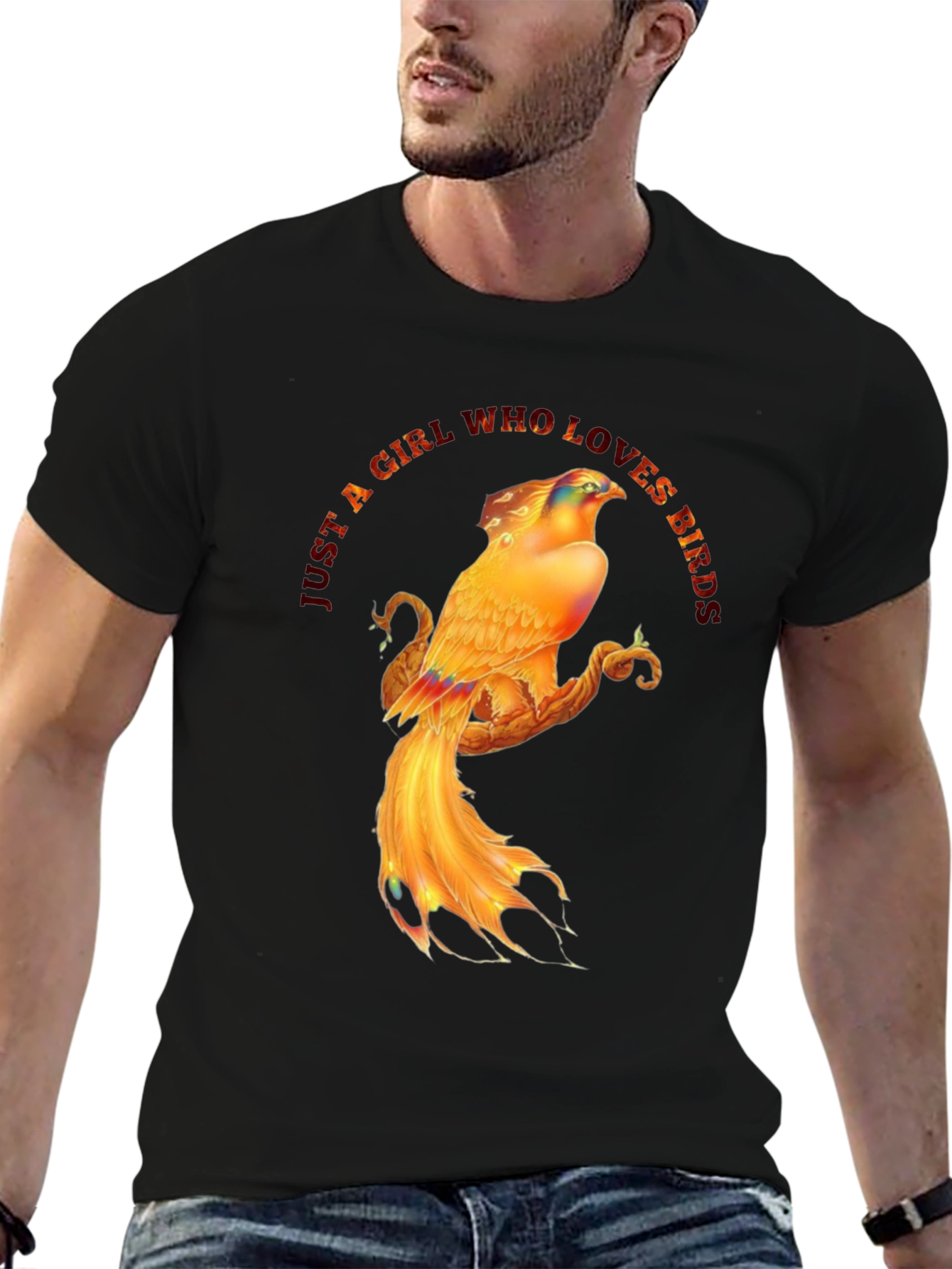 Bird Lover T-Shirt - Phoenix Design