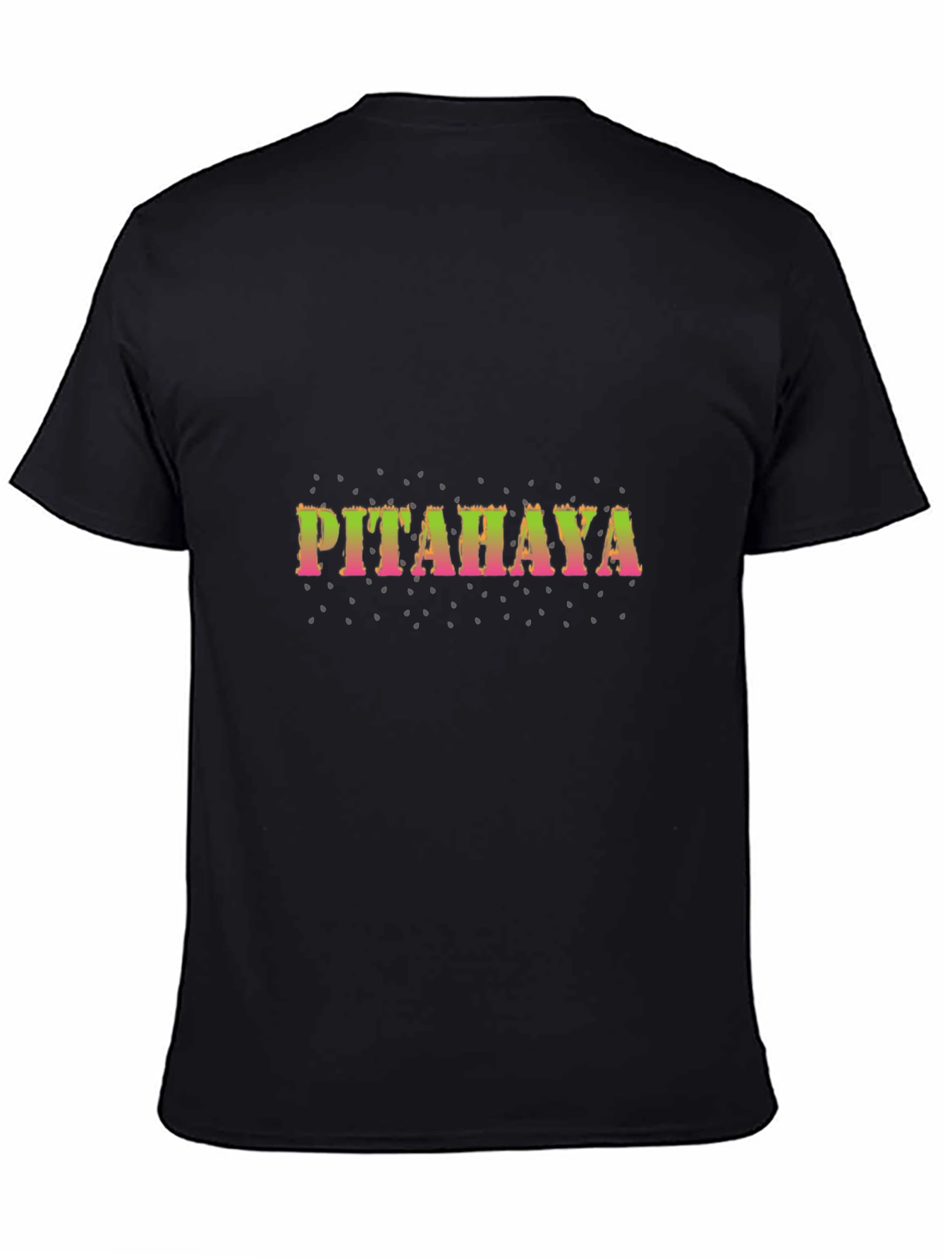 Pitahaya Dragon Fruit Black T-Shirt