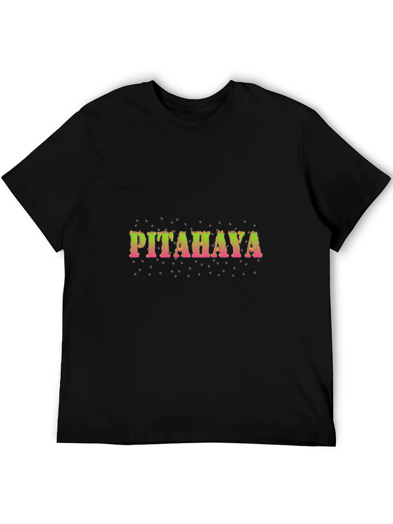 Pitahaya Dragon Fruit Black T-Shirt